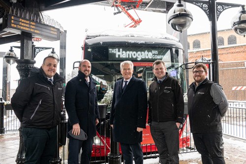 Richard Holden visits Harrogate Bus Company